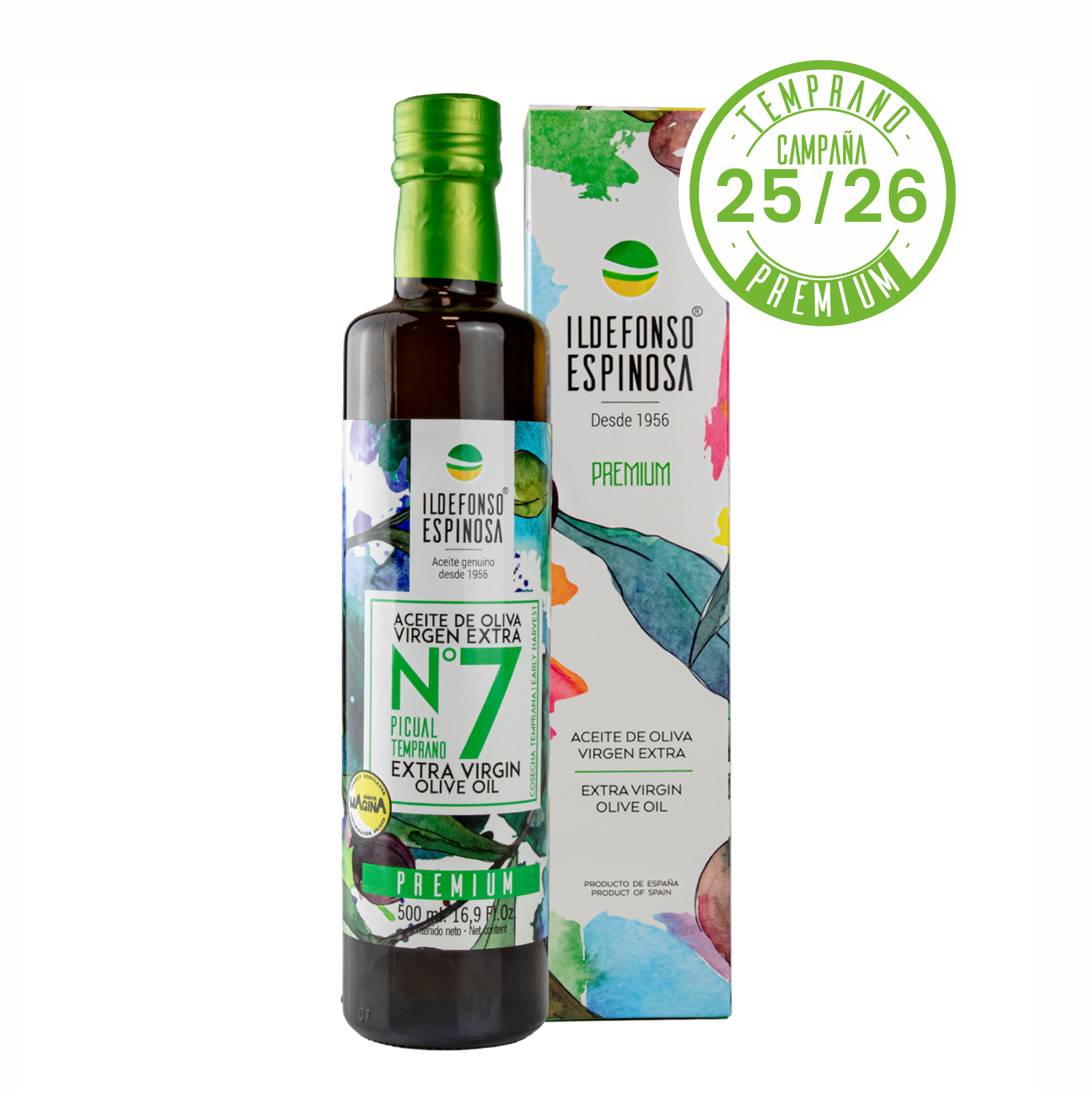 CAJA 6x500ML AOVE PICUAL TEMPRANO NUEVA COSECHA 25/26