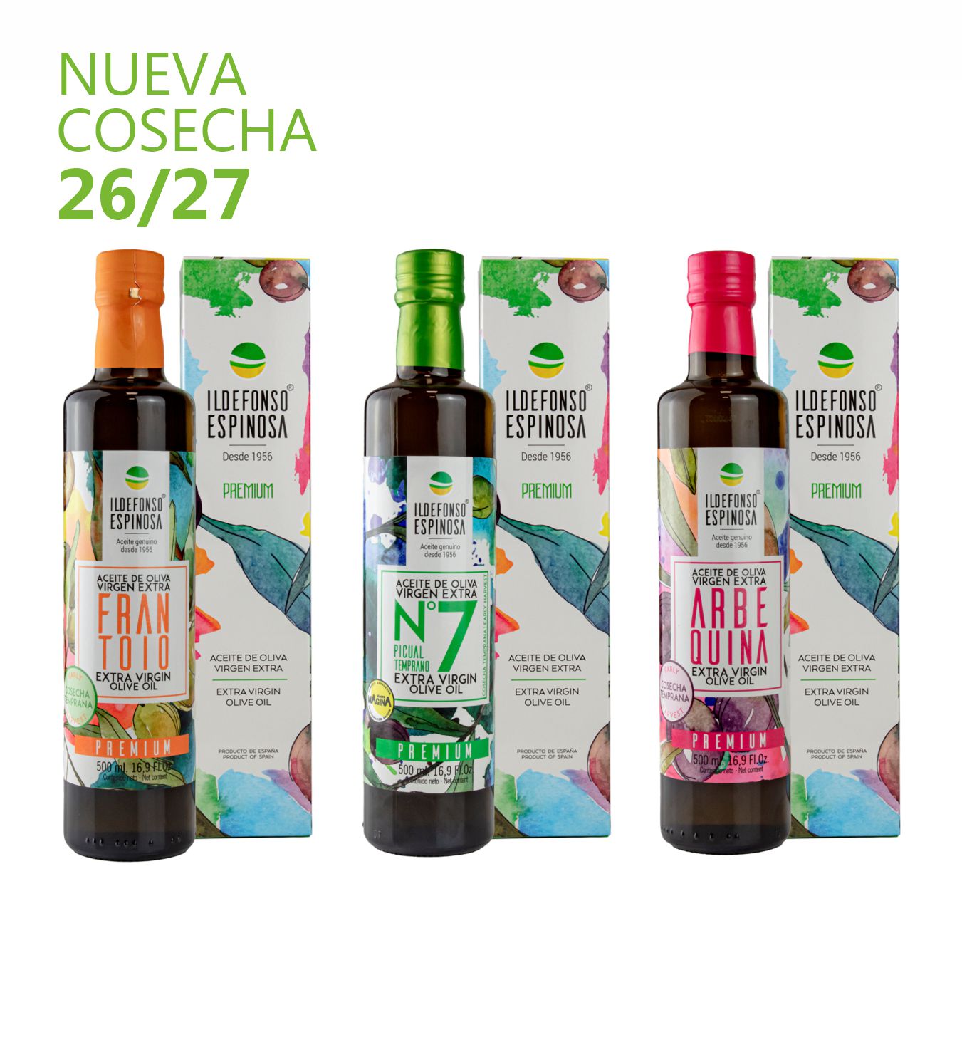 CAJA 6x500ML AOVE MIX TEMPRANO COSECHA 26/27 CON ESTUCHE